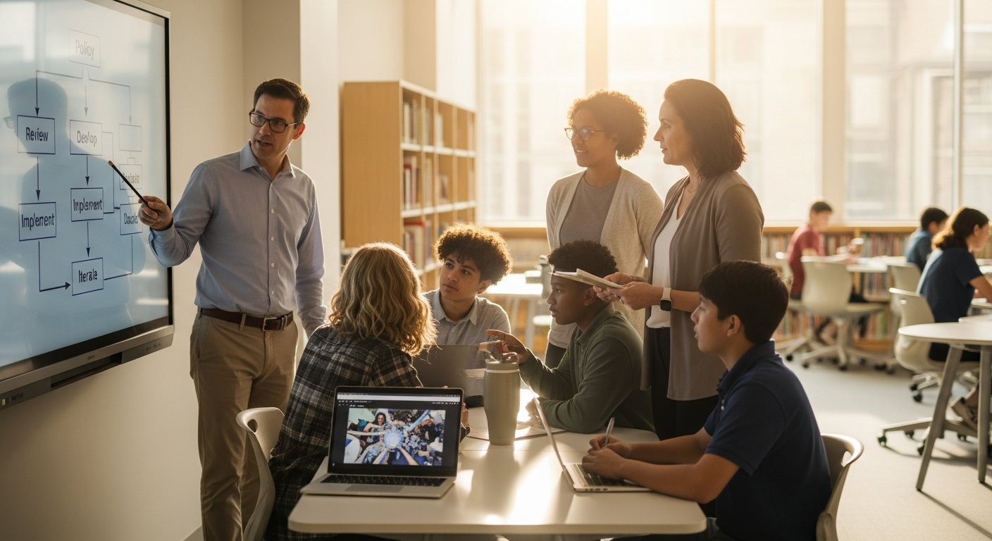 Building a Robust School AI Policy: A Step-by-Step District Framework