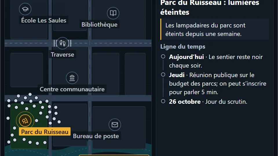 Mon quartier, ma voix