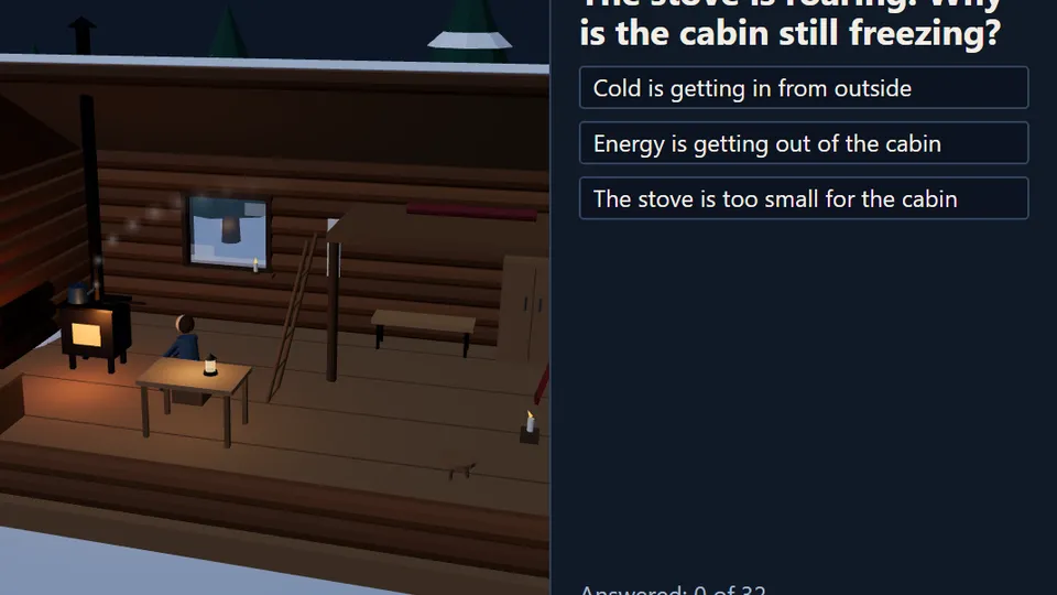Cold Snap Cabin: Where Is the Energy Going?