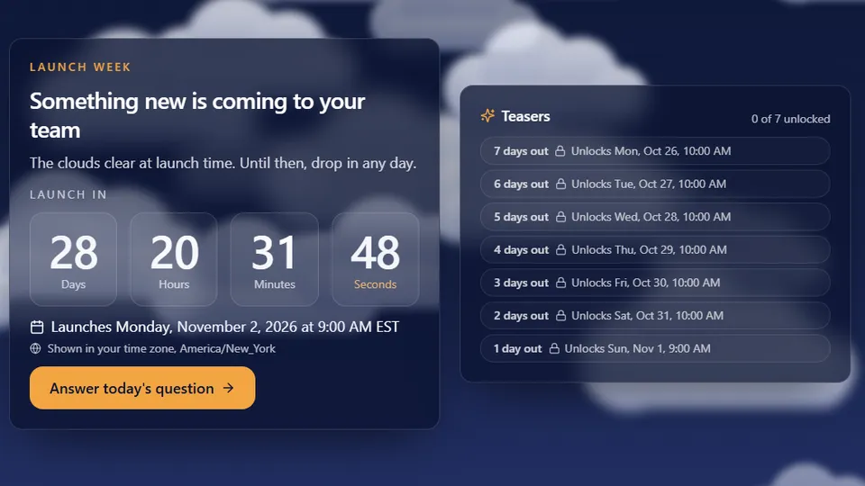 Launch Countdown